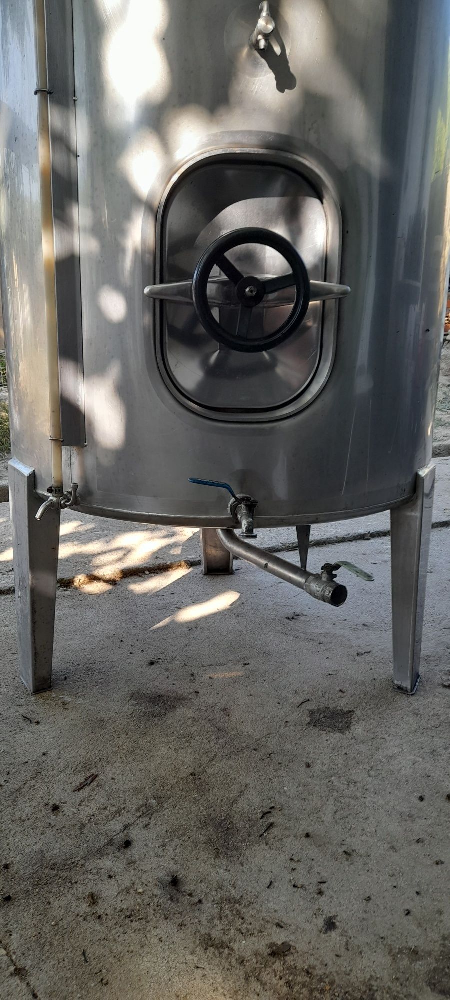 Cuba inox 550 litros para vinho, usada