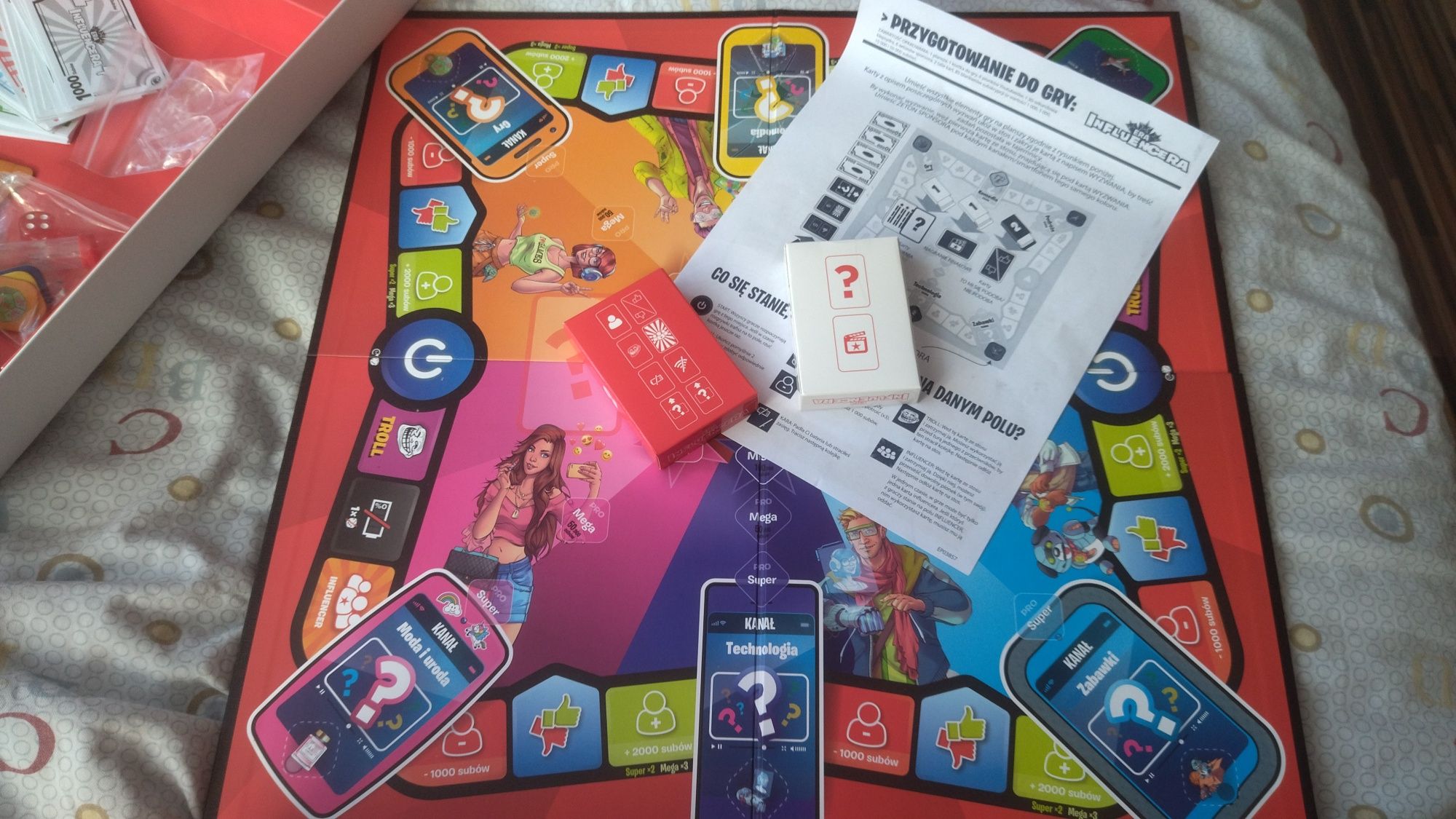 Era influencera gra planszowa