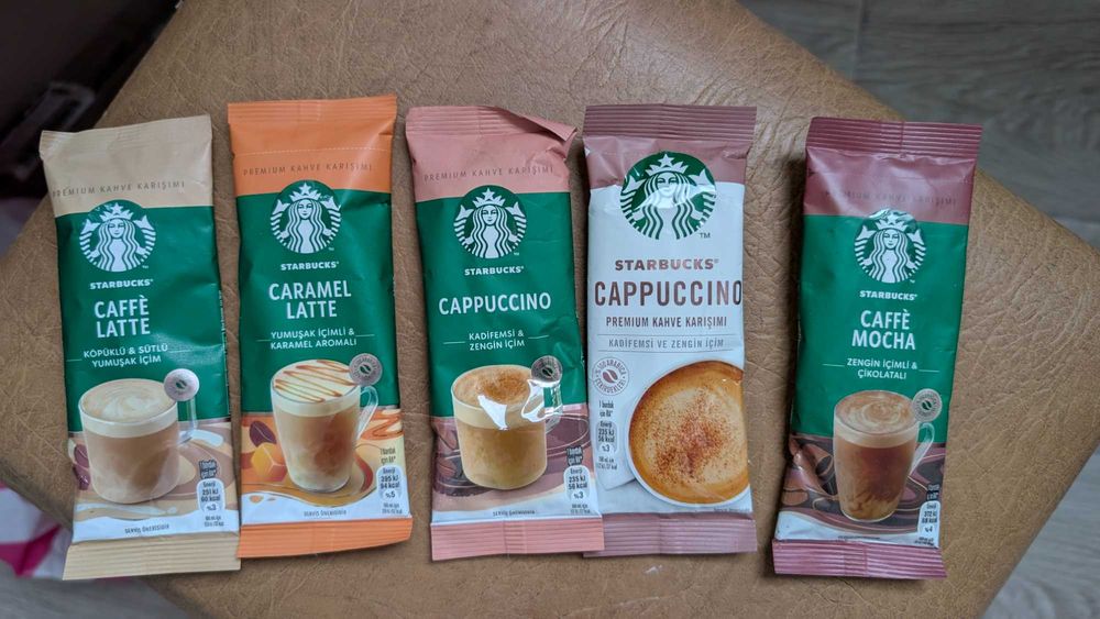 Швидко розчинна кава Starbucks в стіках