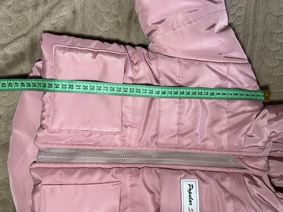 Зимовий комбінезон для дівчинки (осінь, зима 80см)