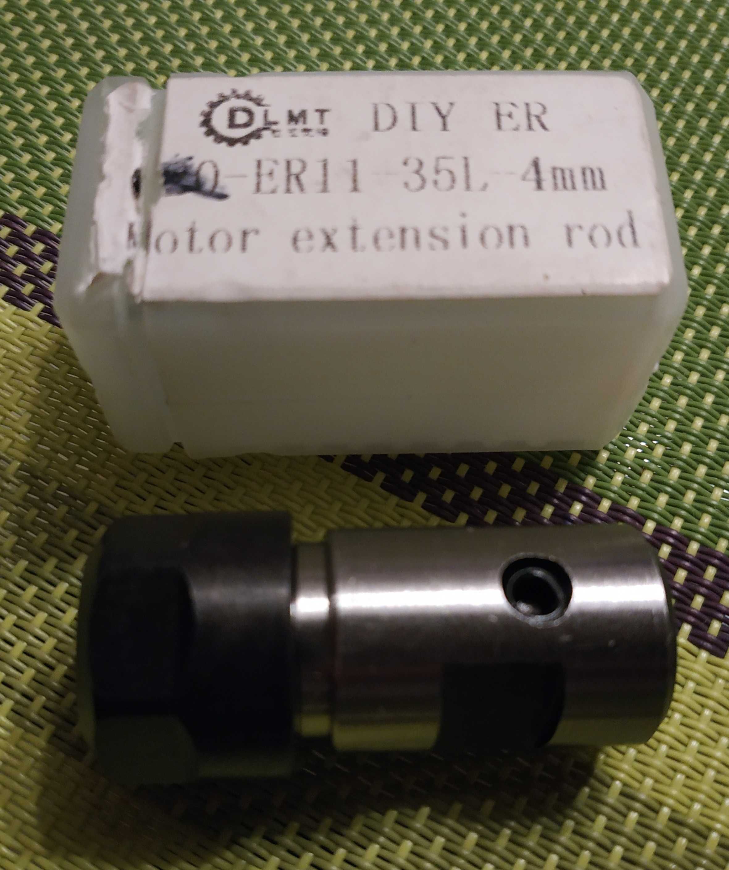 Uchwyt na wał mocowanie oprawka ER11 - fi 4mm cnc