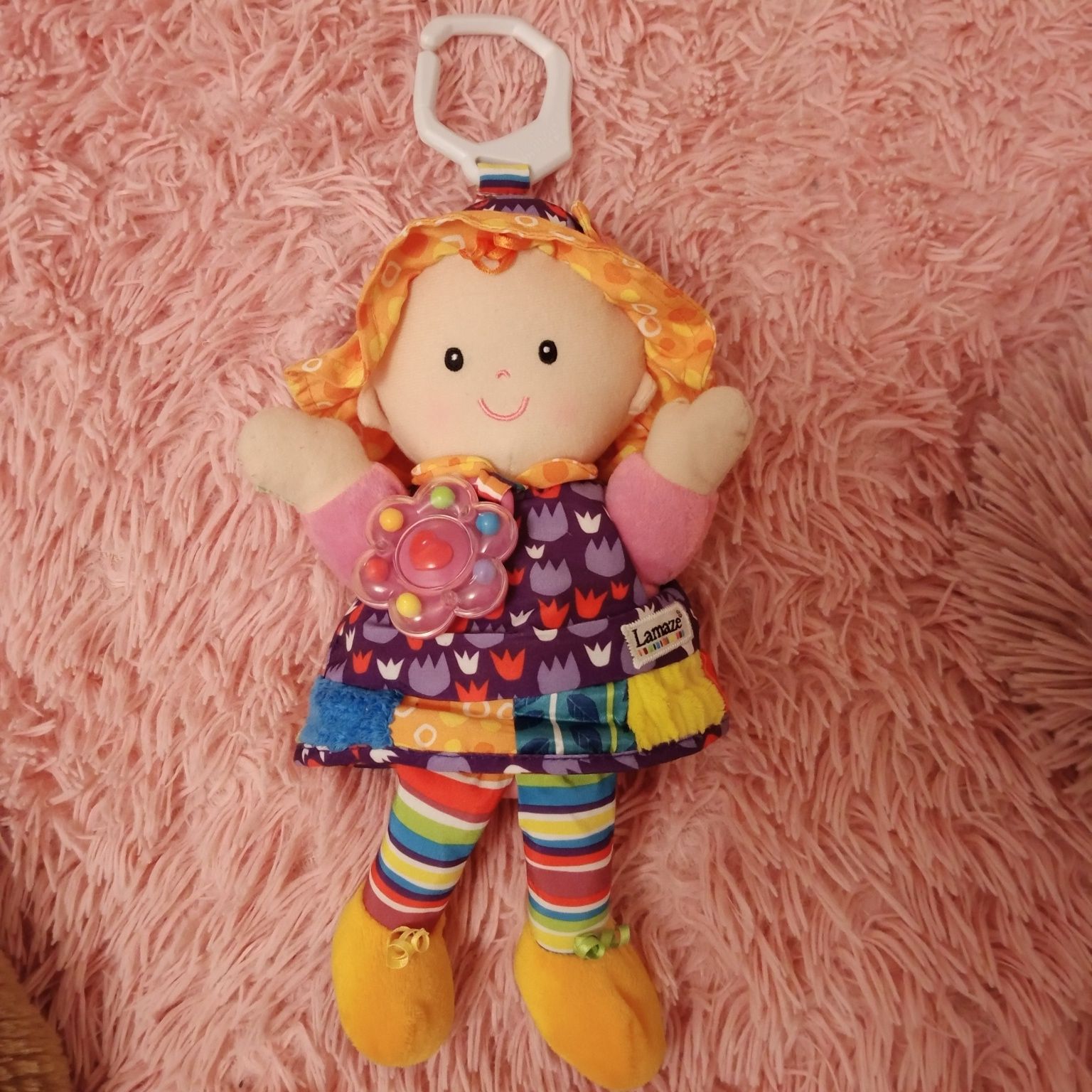 Lalka Lamaze sensoryczna szmaciana z materiału