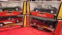 Coleção Especial BBURAGO: Jaguar 1961, Porsche(1961) Chevrolet (1957)