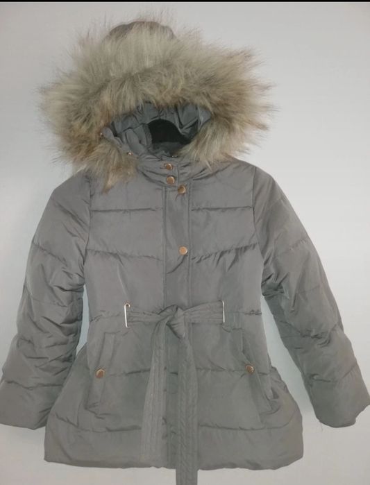 Zara kurtka puchowa 140
