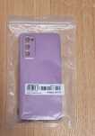 Sylikonowy gumowy plastikowy fioletowy case do Samsug Galaxy S20 FE