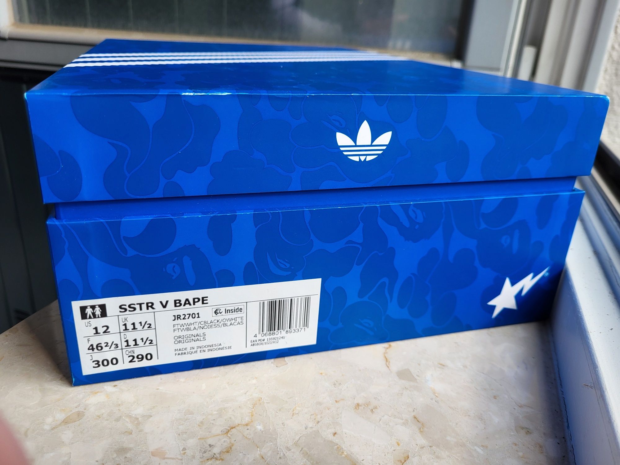 Adidas superstar x bape