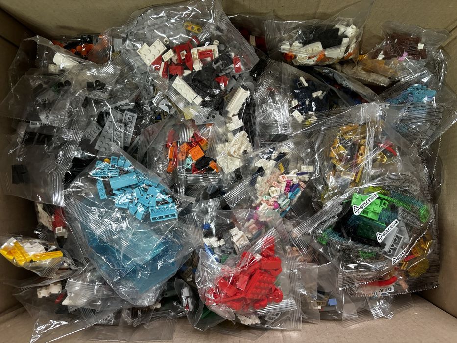 Конструктор на ВАГУ мікс дитячий (сумісний з lego) лего 1кг фігурки