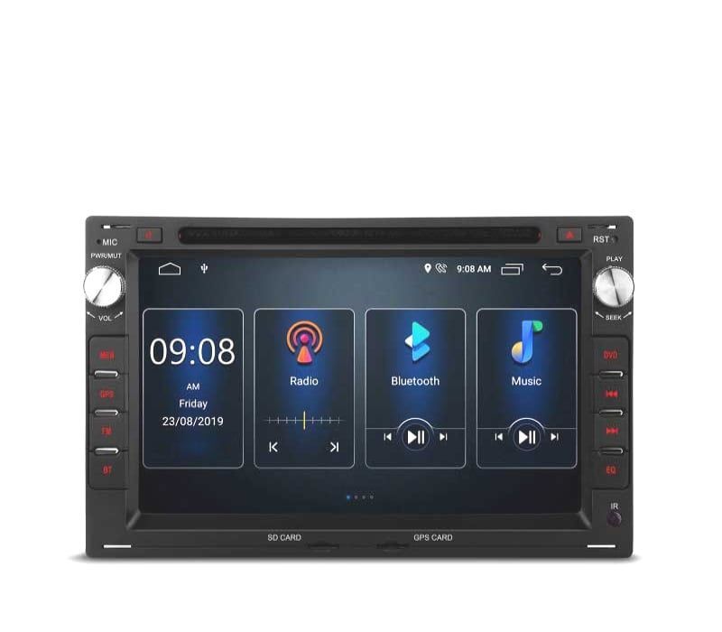 AUTO RADIO GPS ANDROID 11 PARA SEAT SKODA VOLKSWAGEN VW 7&quot;