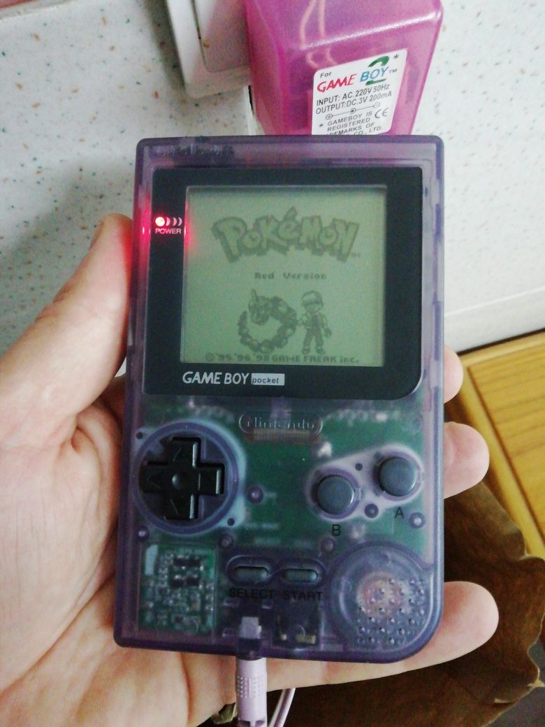 Game boy Pocket Clear Purple