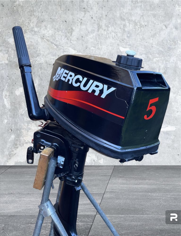 Лодочний мотор Mercury 5 к.с. 1997 Меркюри двухтактний