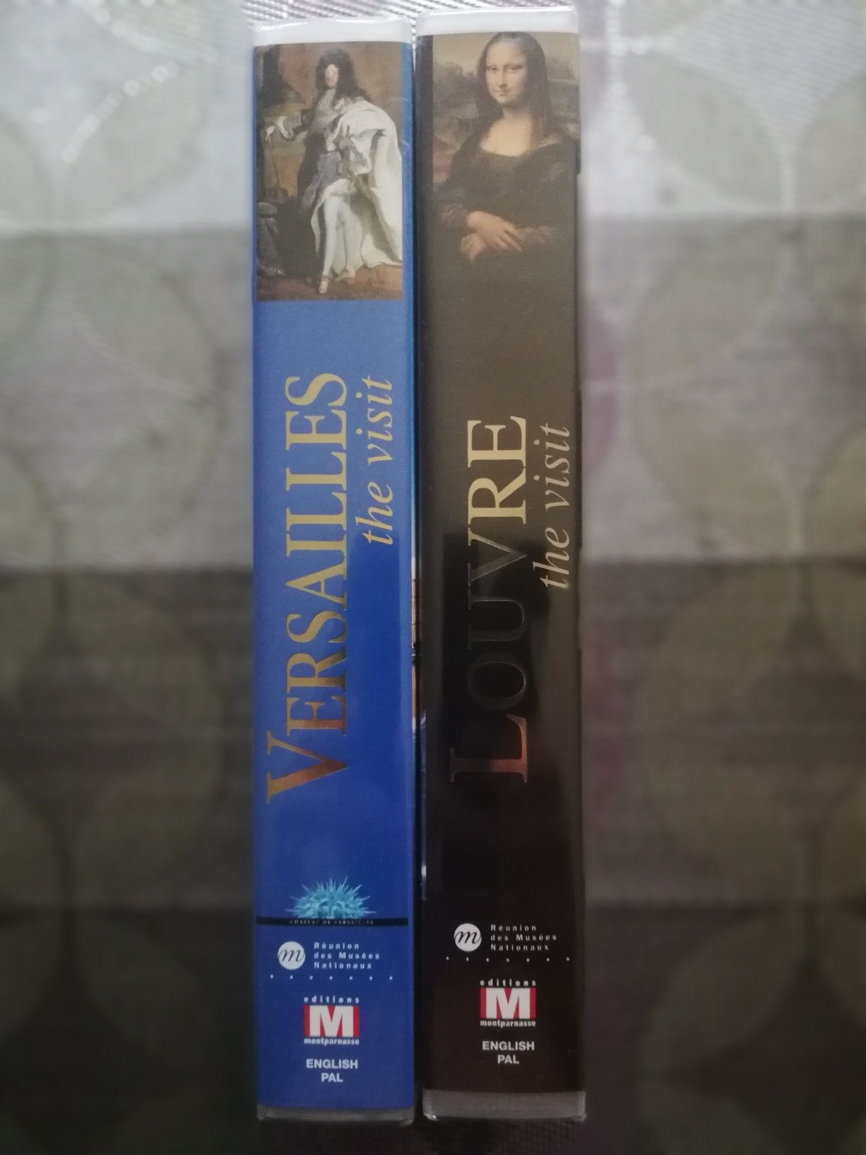 Kasety VHS pal szt.2 Luwr,Wersal