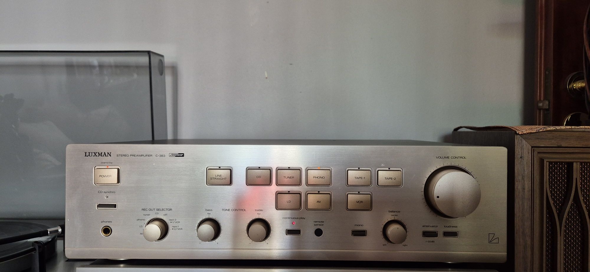 Luxman przedwzmacniacz C-383