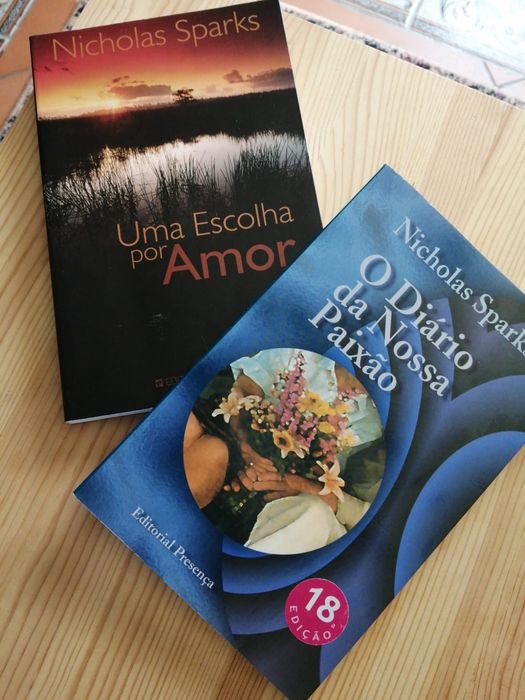 2 Livros Nicholas Sparks