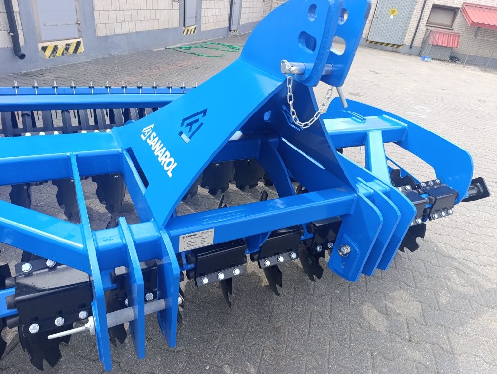 Brona talerzowa Sanarol Speed 2.5m 3m 3.5m 4m ciężka nowa transport