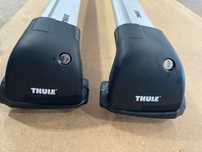 Używany Thule Wingbar 9595 plus mocowanie kit 3089
