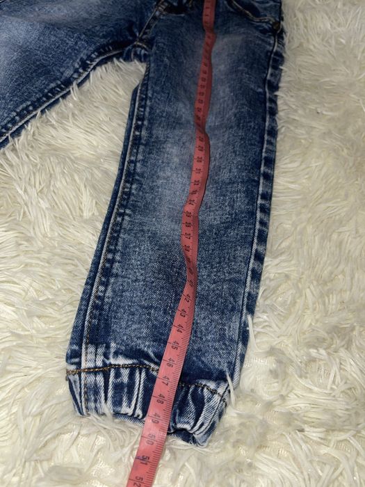 Джинсы с манжетами