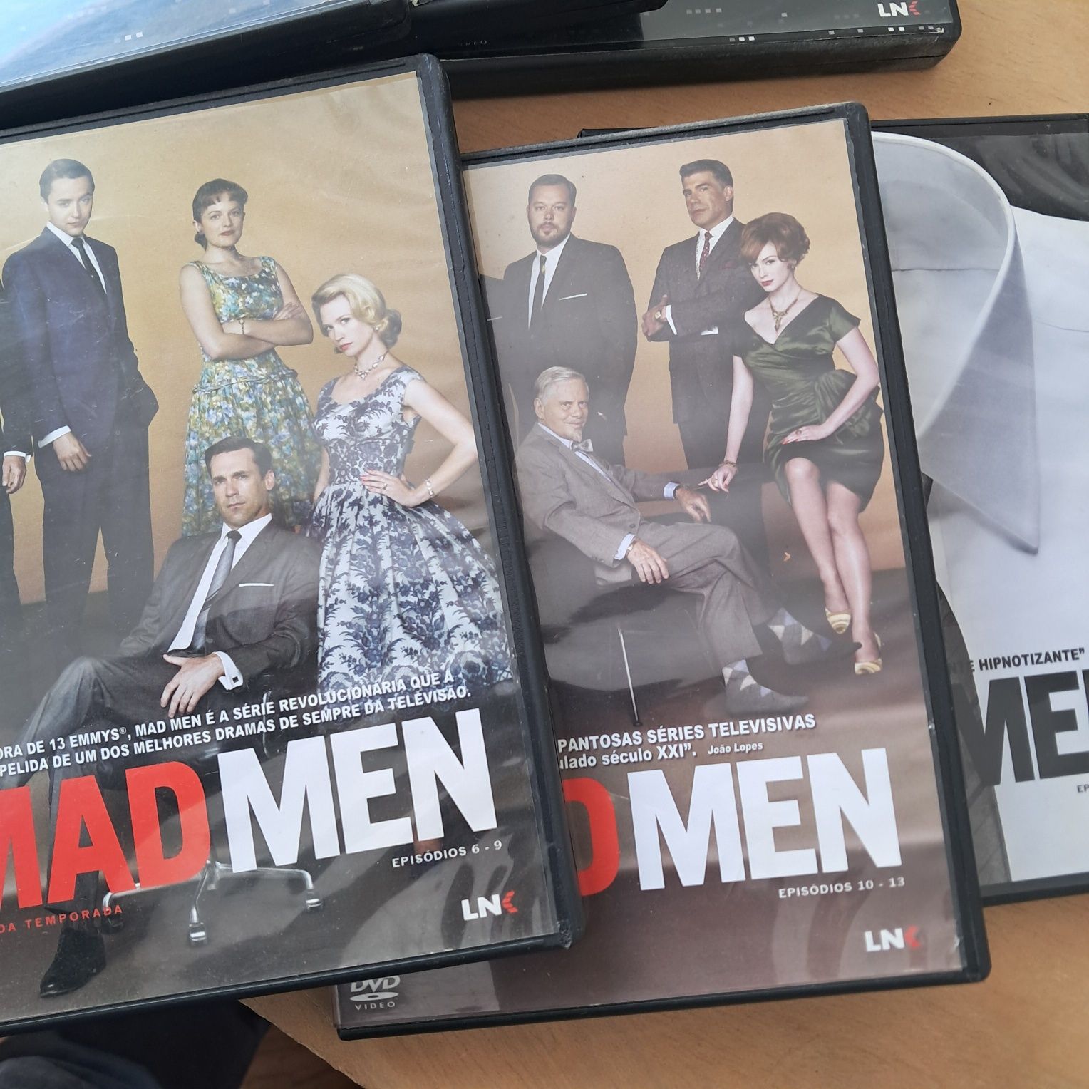 DVD MadMen T1 e T2