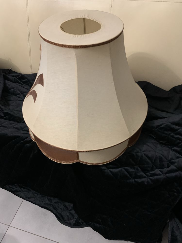 Abażur PRL bez lampy