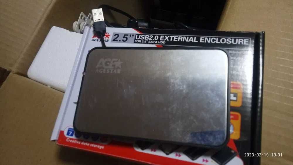 Зовнішній карман Agestar для HDD та SSD 2.5