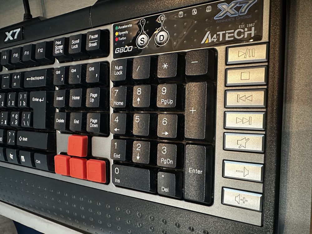 Игровая клавиатура 4tech G800MU