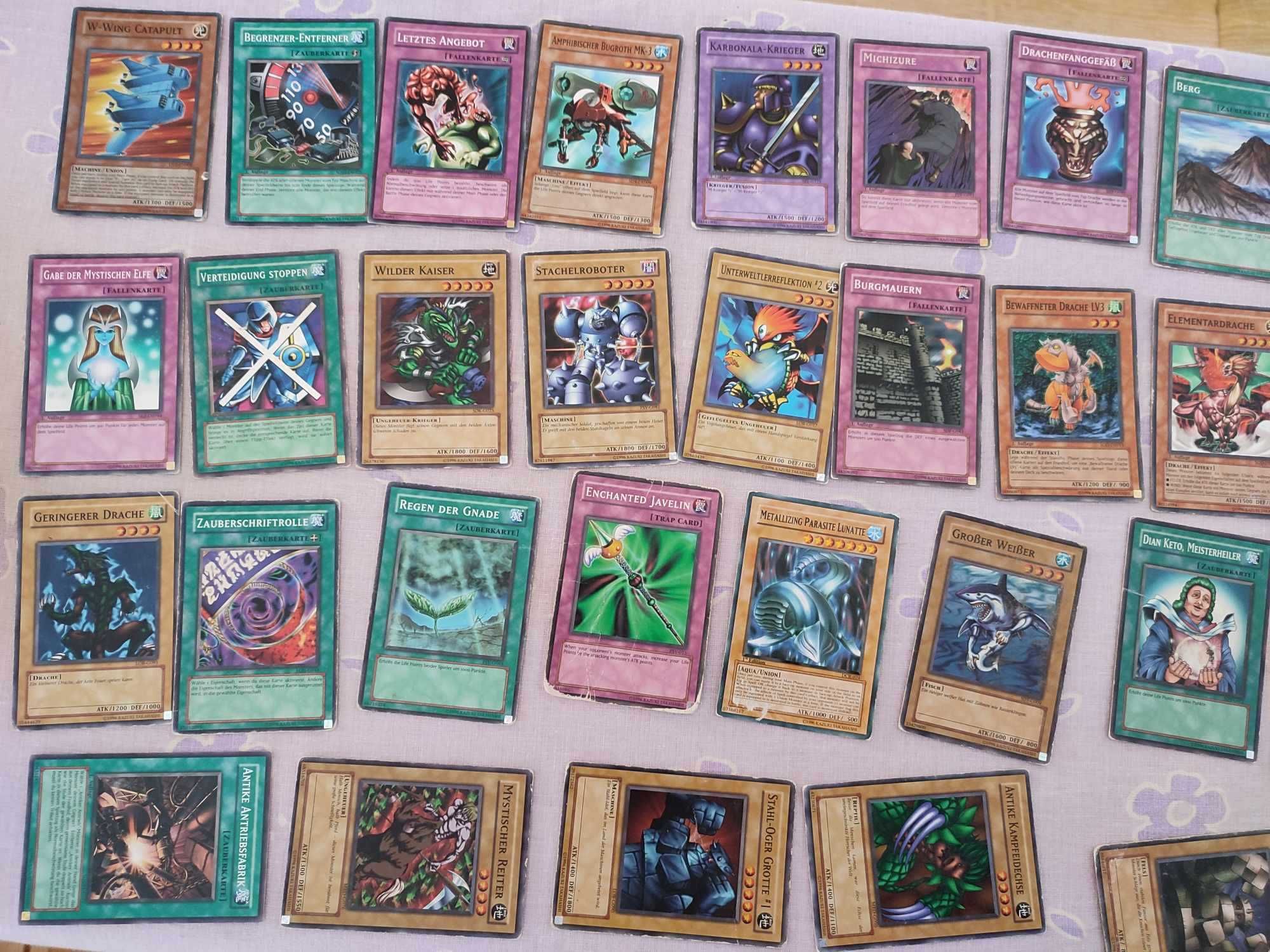 Karty Yu-Gi-Oh dużo kart