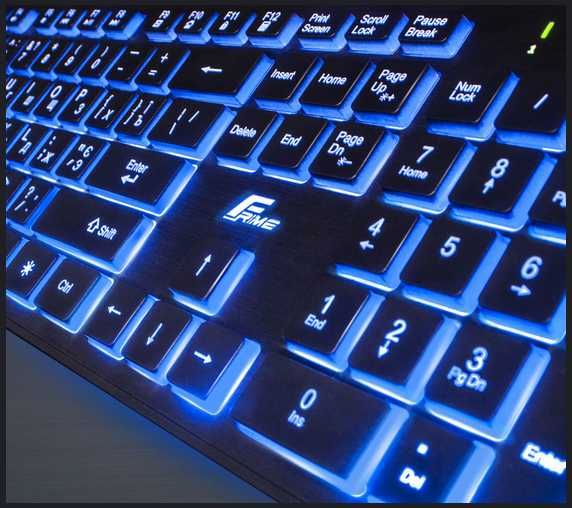 клавиатура светится рабочая flk18200 БУ Frime MoonFox