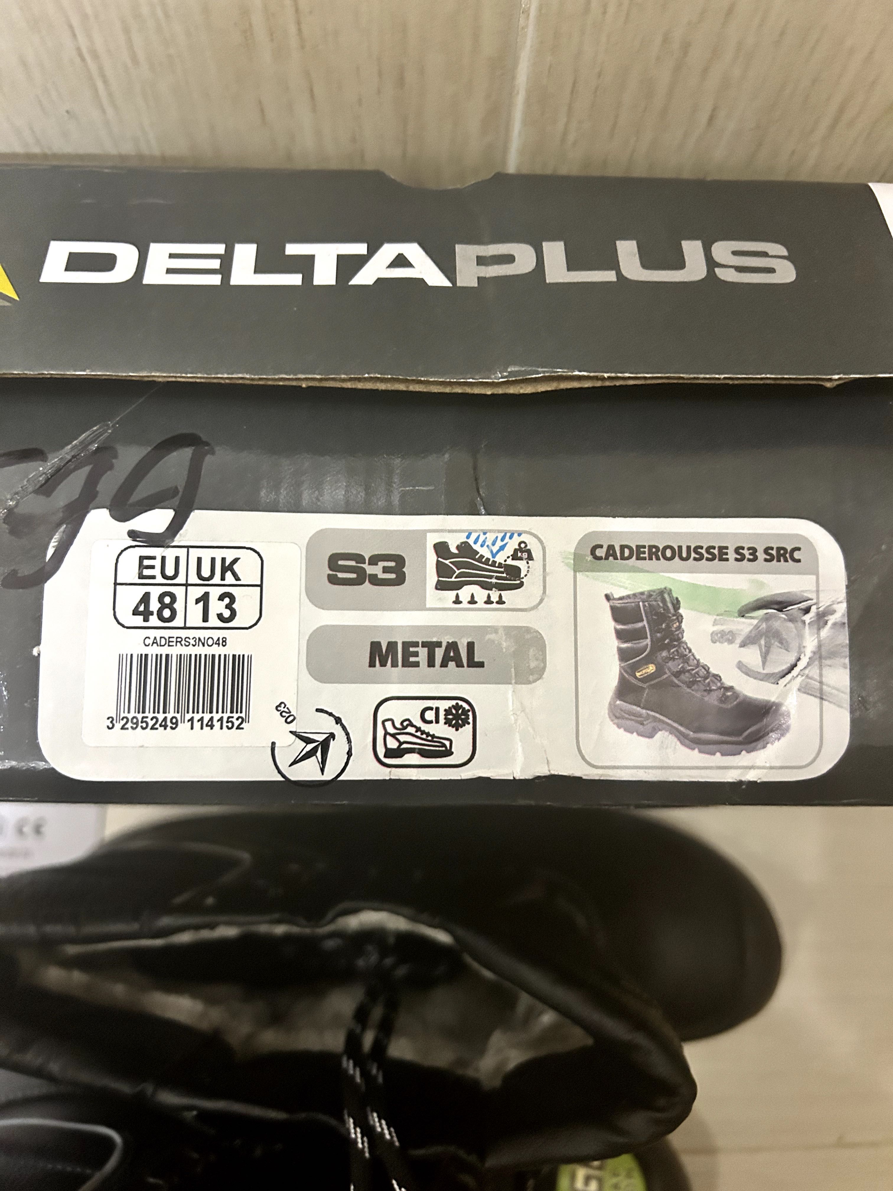 Берцы зимние Delta Plus CADEROUSSE S3 SRC