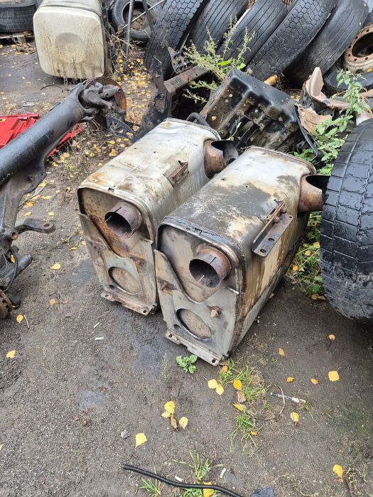 Ман вихлопна система баняк