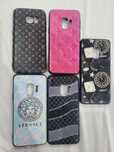 Samsung s9 case etui zestaw 5 sztuk czarne różowe lv versace louis