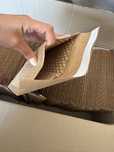 Envelopes almofadados castanho 100 unidades 15x21,5cm