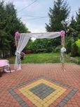 Pergola ogrodowa na wesele.