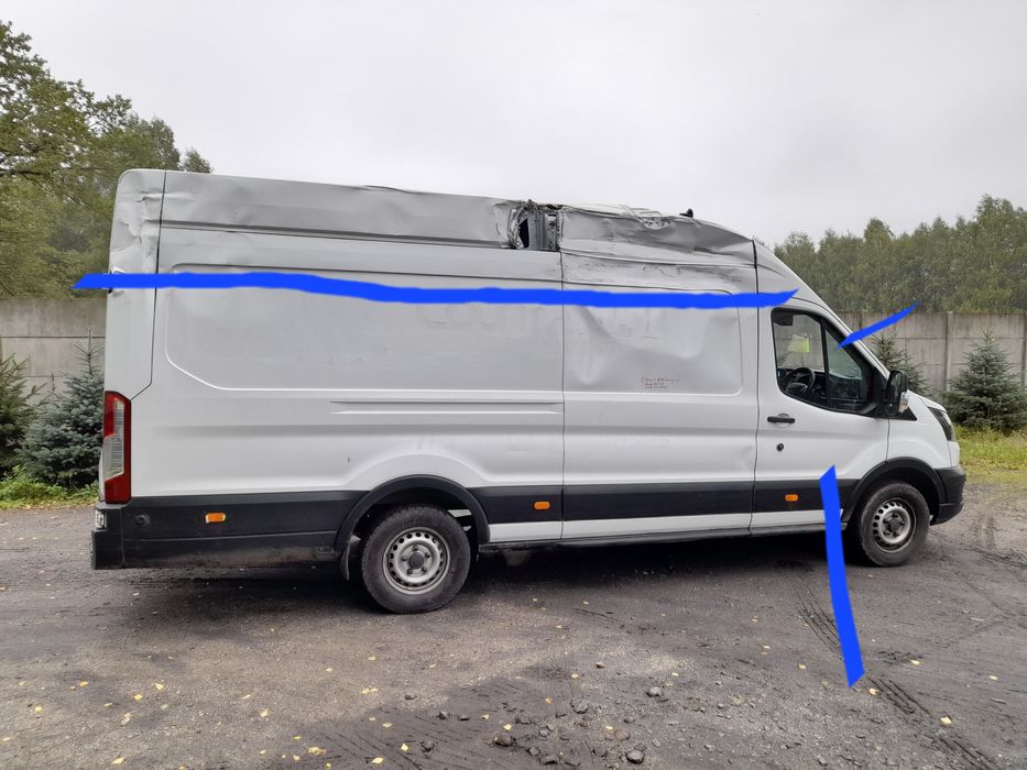 Prawy bok Transit Mk8 Lift Jumbo L4H3 RWD