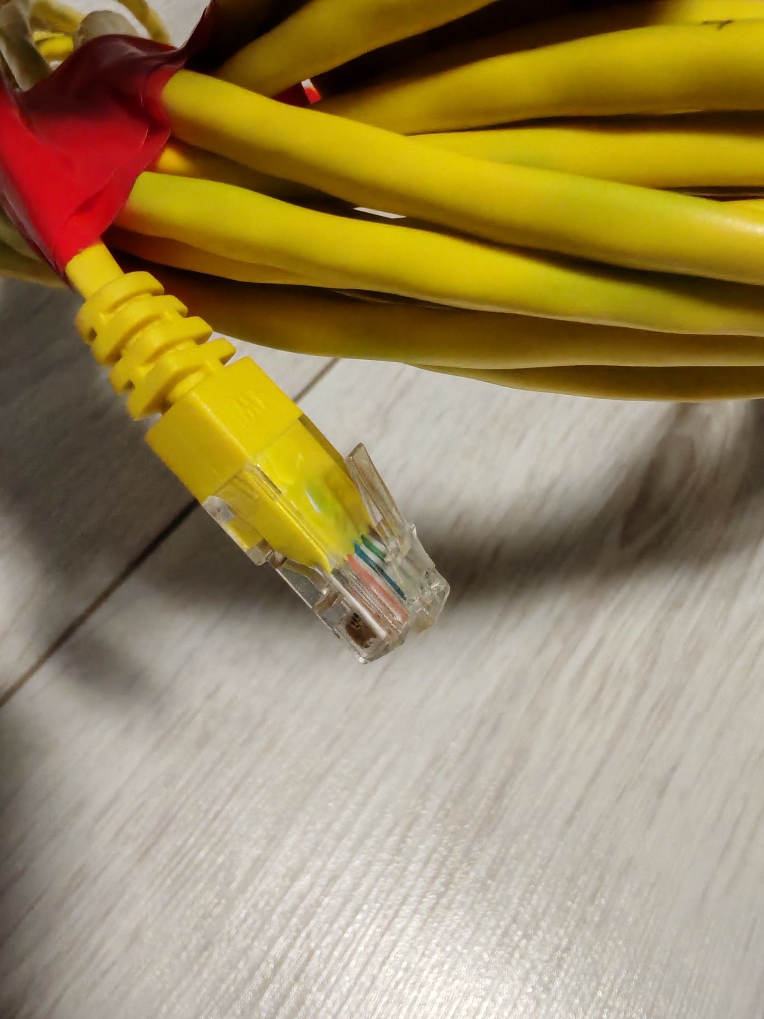 Kabel sieciowy 15m Patchcord RJ45 UTP kat 5e
