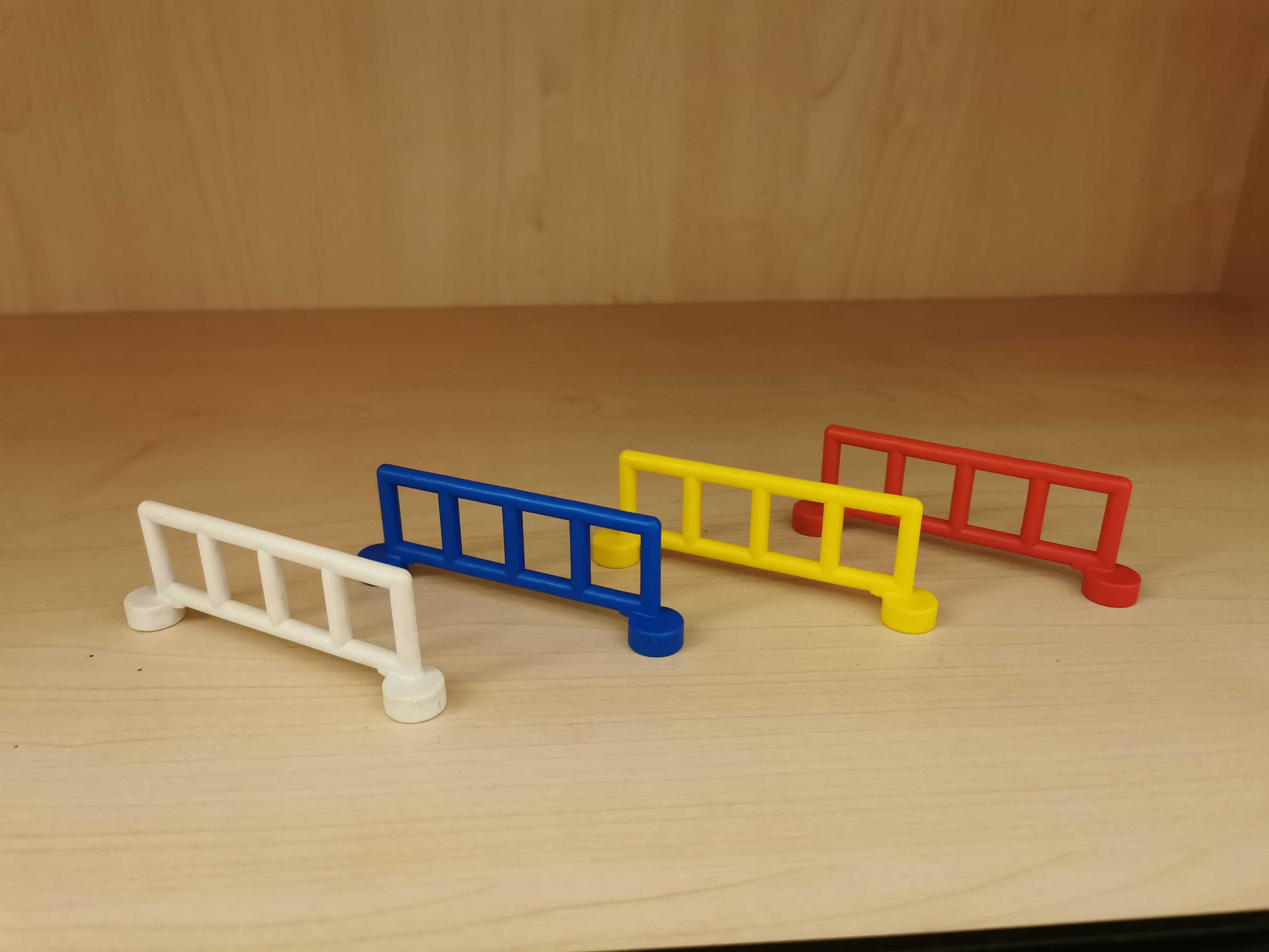 Lego Duplo płoty balustrady różnokolorowe