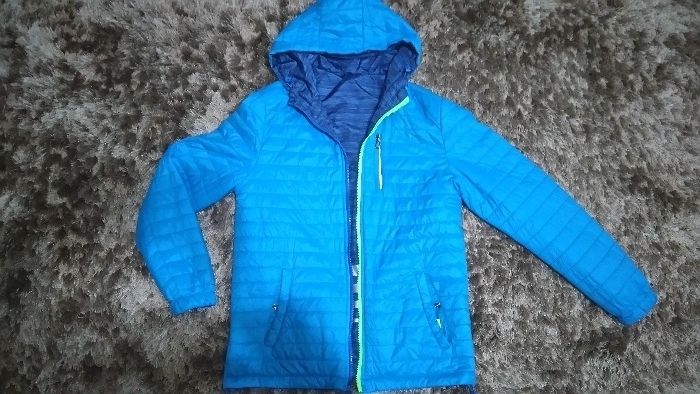 Kurtka dwustronna wiosna rozmiar S chłopak 164 cm