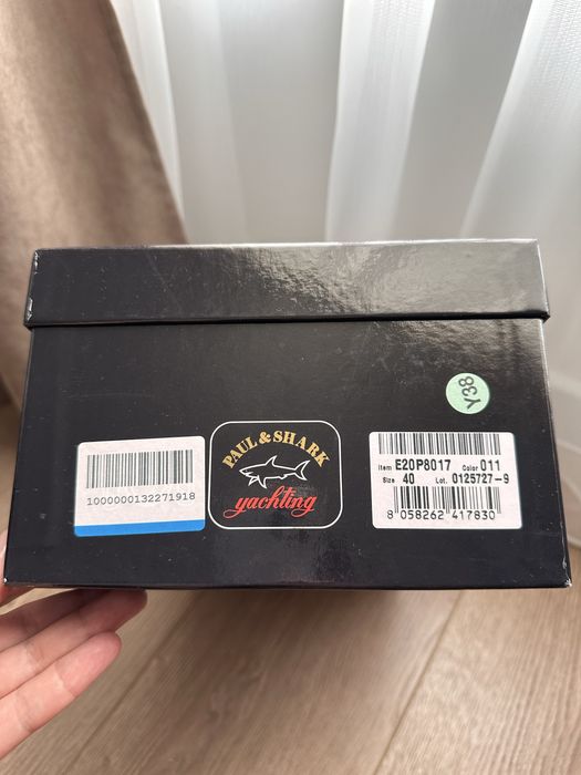 Кеди кросівки Paul Shark 39-40 Оригінал