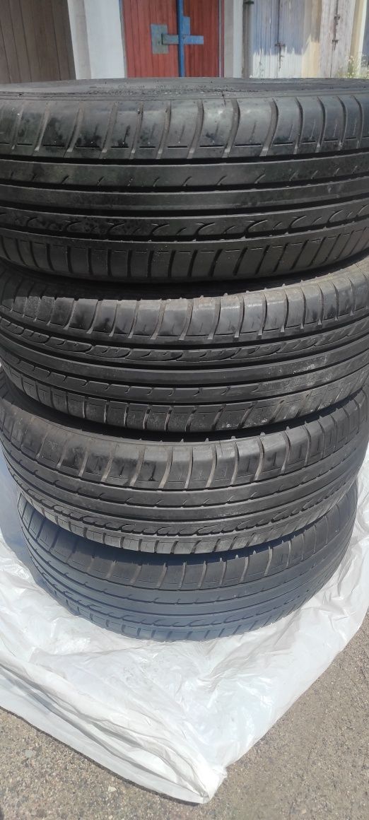 Opony letnie z 2012r 6mm 195/65/15 Dunlop 5N4,2