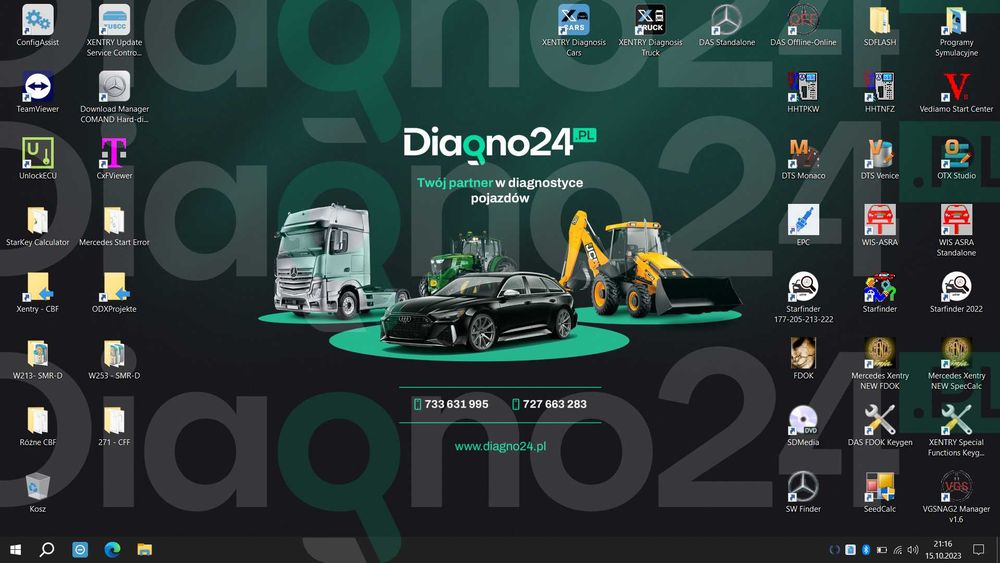 DOPAKOWANY Dysk 1TB SSD Xentry 2023.09 Najnowsza Wersja + 260GB CBF