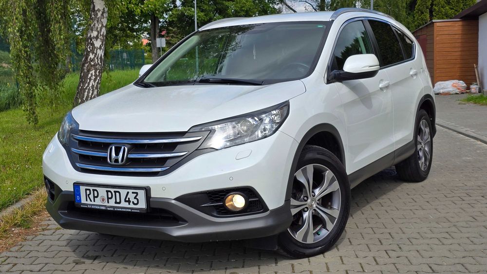 HONDA CR-V Bi-Xenon Led Alcantara Kamera ASO Alu18"1-wł.White jak NOWA