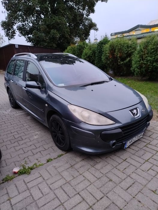 Peugot 307 SW panorama 7 osobowy  ekonomiczny