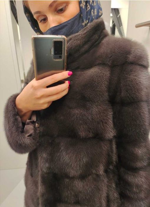 Натуральна шуба із норки