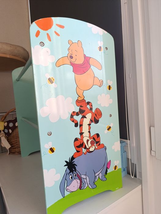 Półka regał organizer na zabawki Kubuś Puchatek