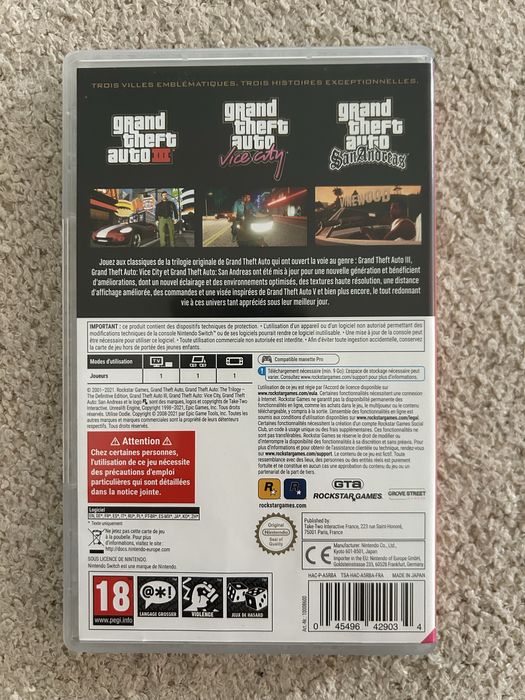GTA - Nintendo Switch