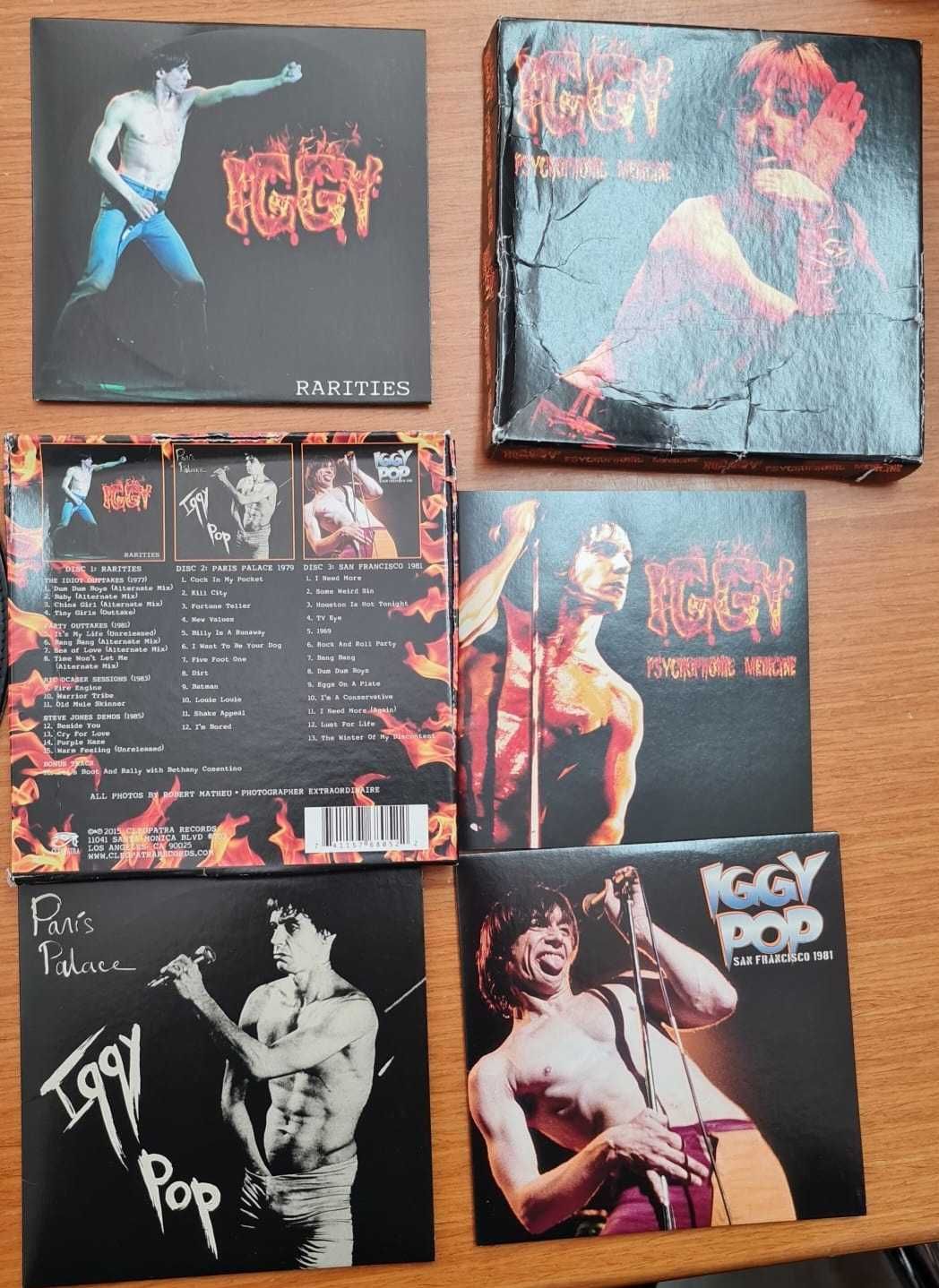 Iggy Pop ‎– Psychophonic Medicine / BOX 3 CDs