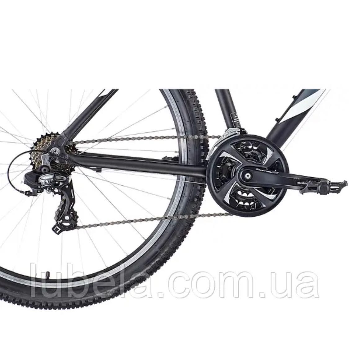 Гірський спортивний Велосипед Serious Rockville 27,5" чорно-сірий