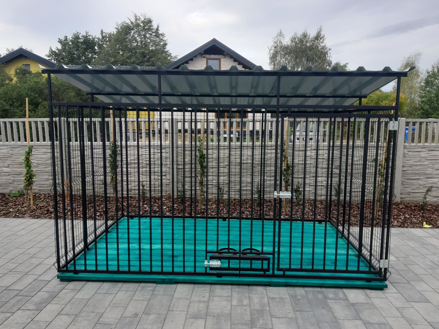 Kojec dla Psa 3x2m Panel 3D Nowy Model Wzmocniona Rama