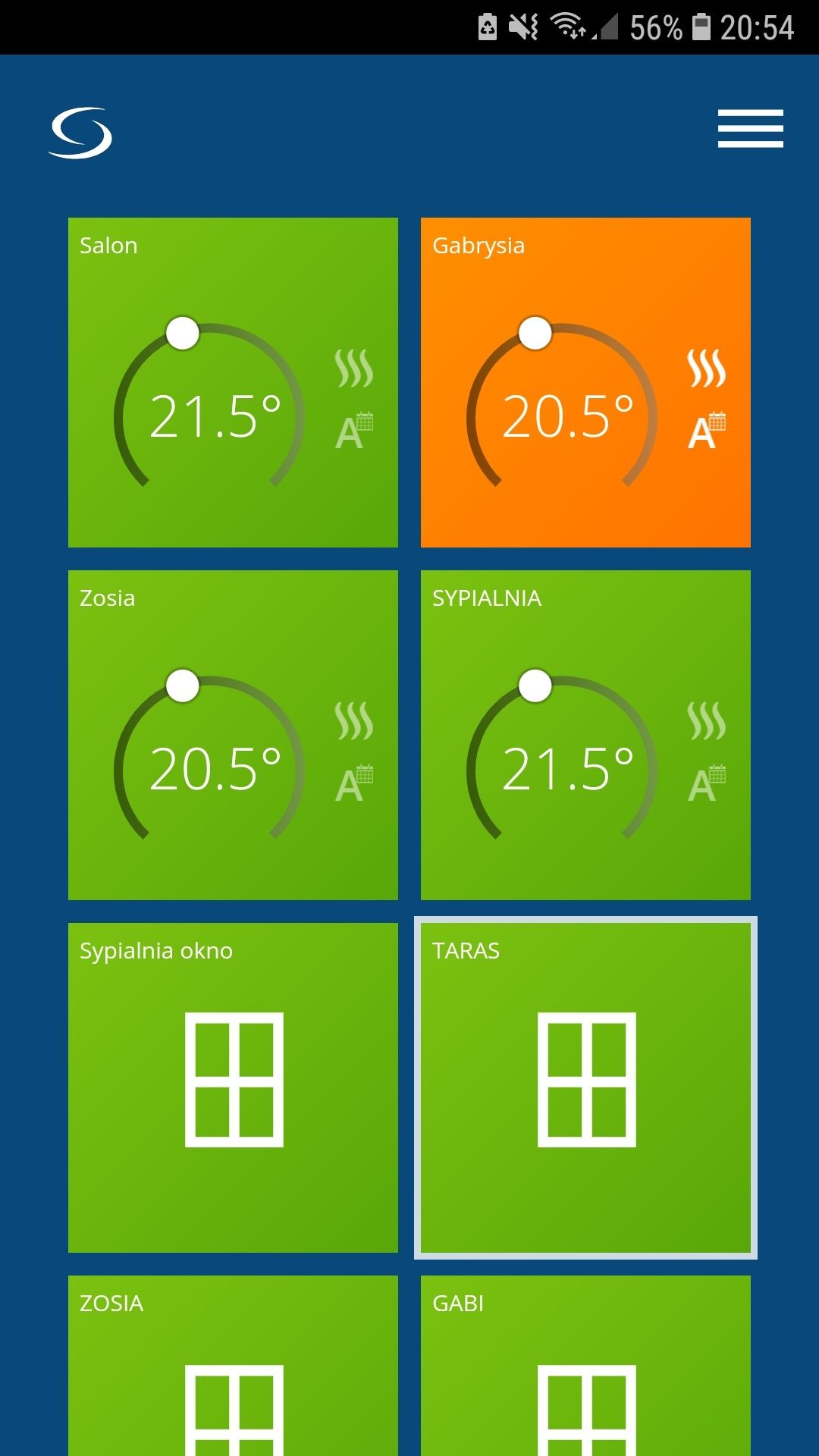 Dom Inteligentny SALUS Smart Home. Sterowanie ogrzewaniem podłogowym.