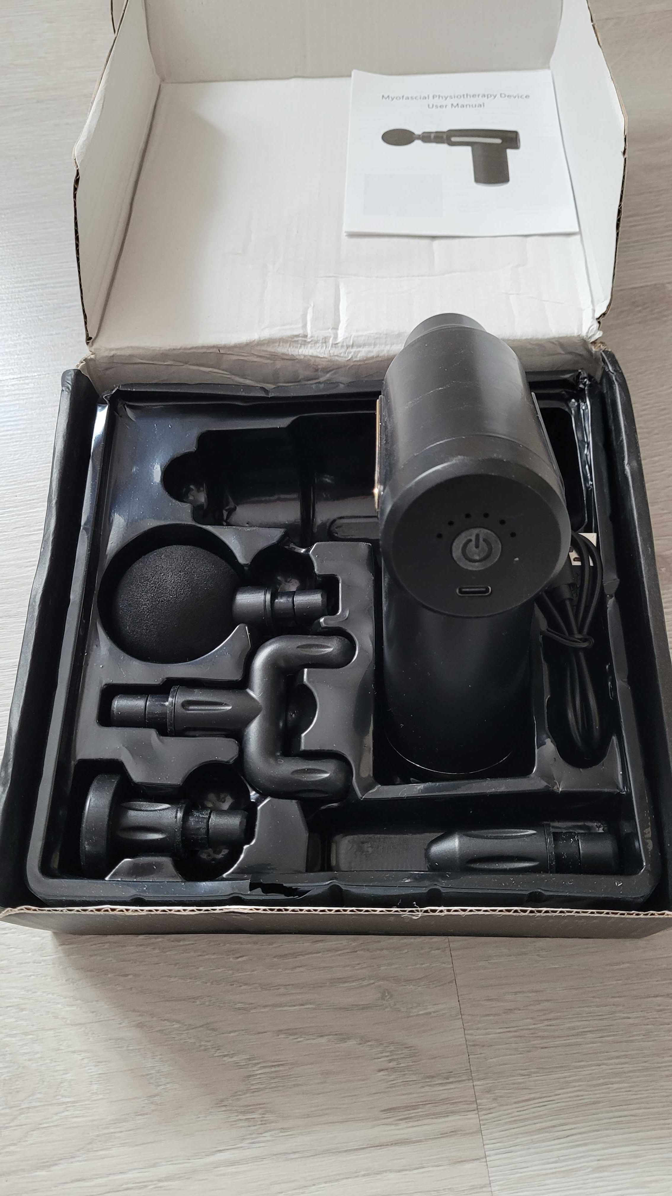 Pistolet do masażu USB C - Jak nowy
