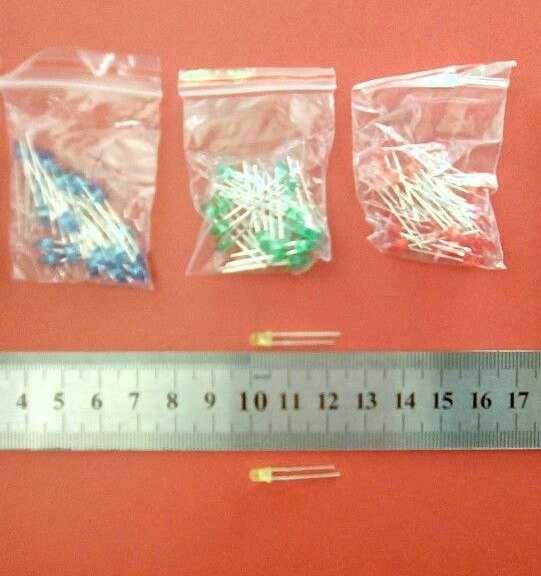 Світлодіоди білі, кольорові