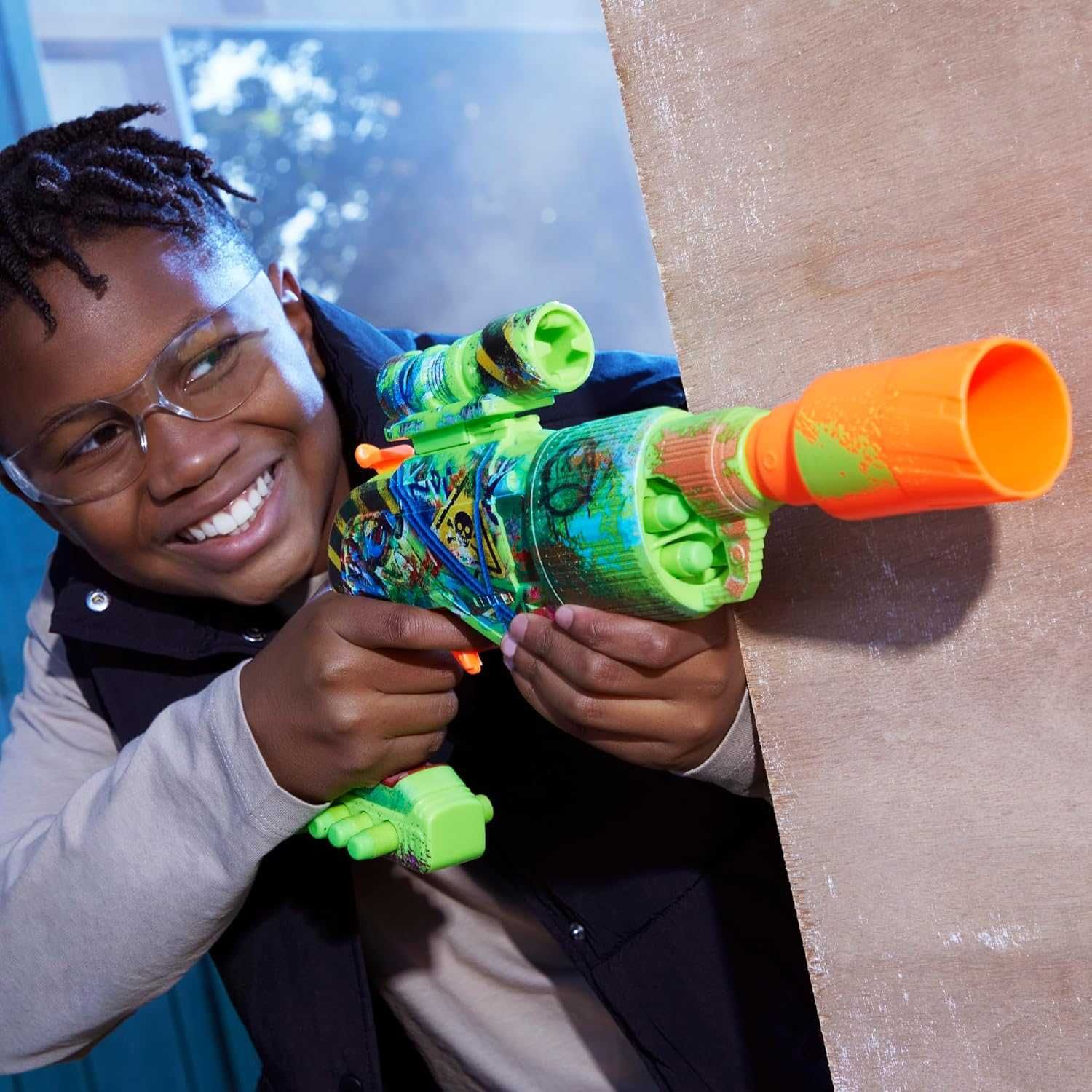 Бластер Nerf Zombie Driller Dart Blaster F8960